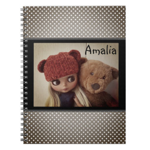 Cuaderno Muñecas, amor, chica, para niños, chica