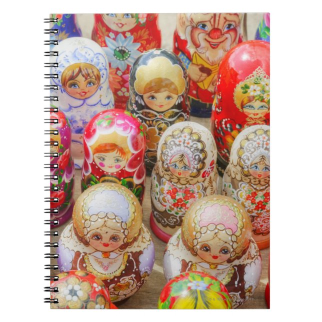 Cuaderno Muñecas anidadas rusas (Frente)