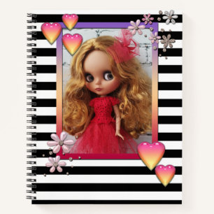 Cuaderno Muñecas de fotos para bebés, muñecas, personalizad