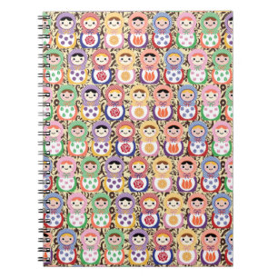 Cuaderno Muñecas de Matryoshka