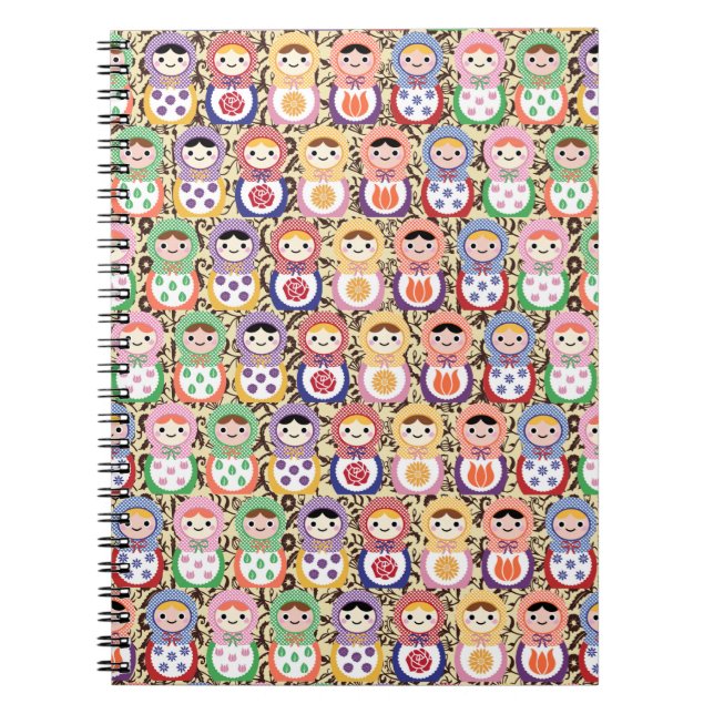 Cuaderno Muñecas de Matryoshka (Frente)