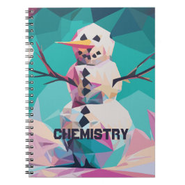Cuaderno Muñeco de nieve personalizable
