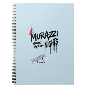 Cuaderno Murazzi Sound System Nights - Edición Drip Spray