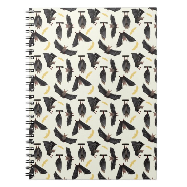 Cuaderno murciélagos amarillos (Frente)