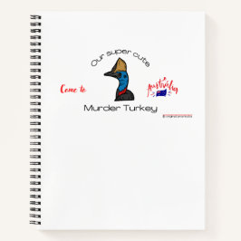 Cuaderno Murder Turkey - Notebook