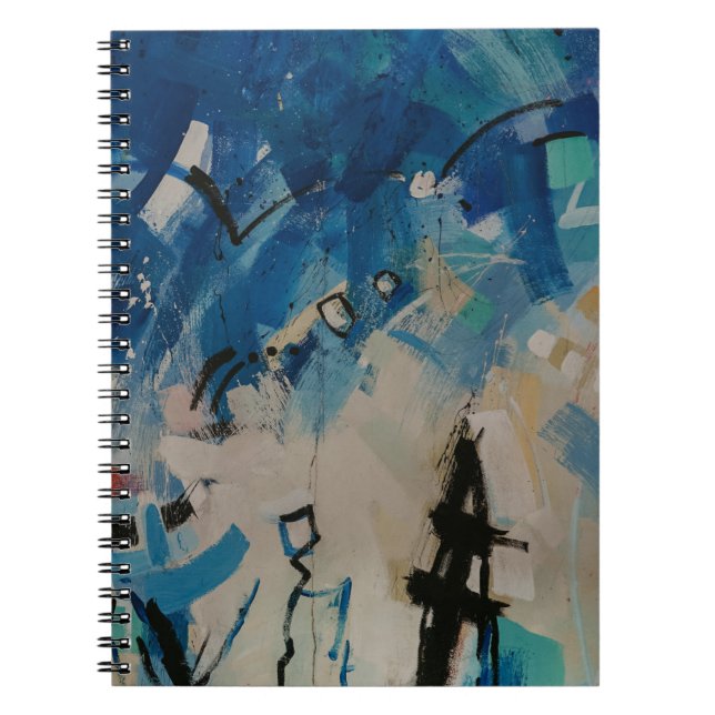 Cuaderno Muro abstracto multicolor (Frente)