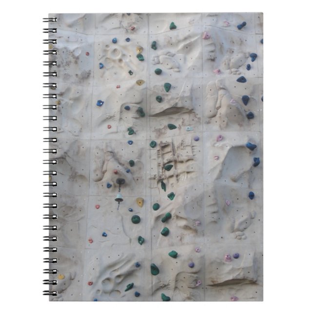 Cuaderno Muro de escalada de rock (Frente)
