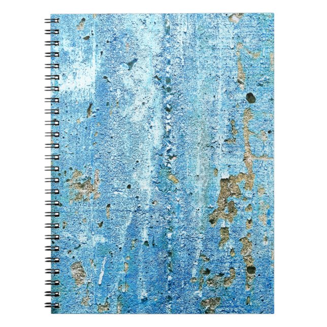 Cuaderno Muro de hormigón texturado, manchas de óxido. (Frente)