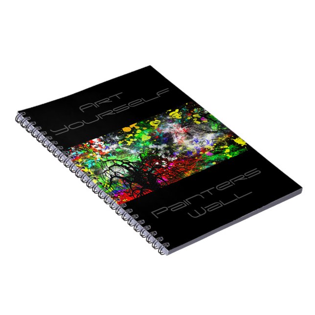 Cuaderno Muro de ladrillo del graffiti (Lado Derecho)