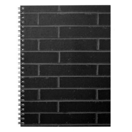 Cuaderno Muro de ladrillo negro