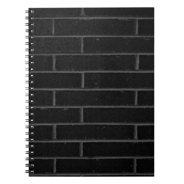 Cuaderno Muro de ladrillo negro (Frente)