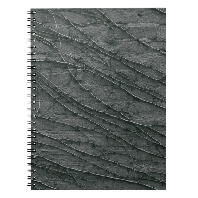 Cuaderno Muro de ladrillo pintado de gris (Frente)