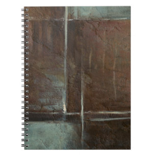 Cuaderno Muro de ladrillo rojo y gris