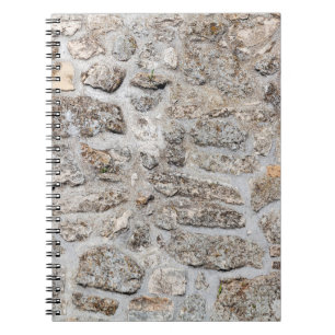 Cuaderno Muro de piedra antiguo en la fortaleza de belgrado