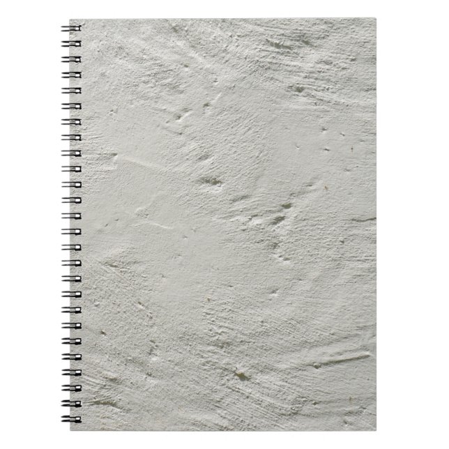 Cuaderno Muro de yeso de yeso bruto de textura (Frente)