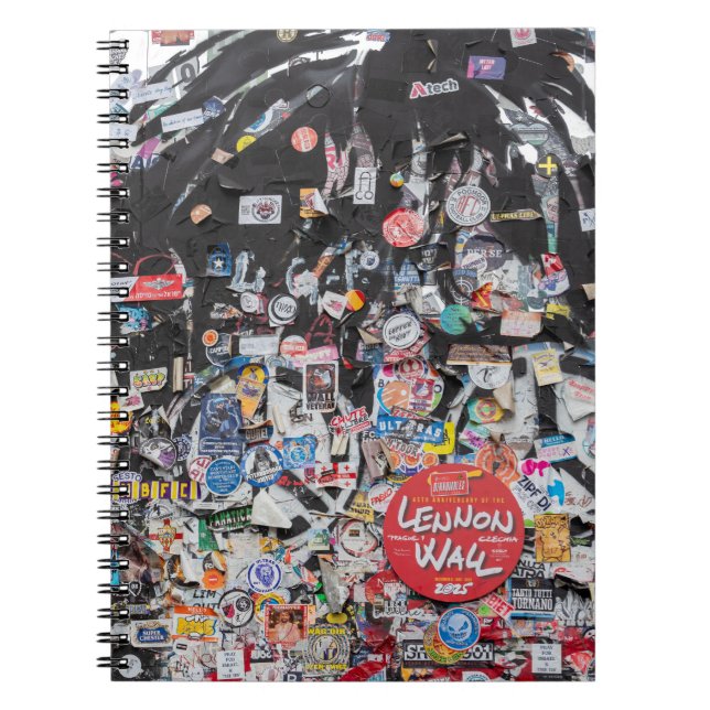 Cuaderno Muro Lennon (Frente)