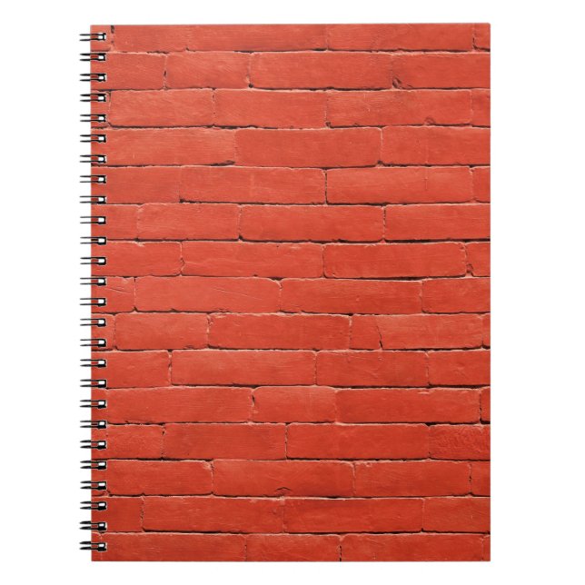 Cuaderno Muro Naranja rojo (Frente)