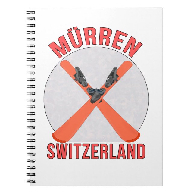 Cuaderno Mürren, Suiza (Frente)