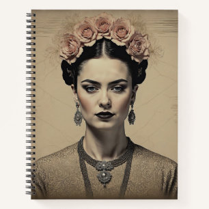 Cuaderno Musa Rosa Sepia