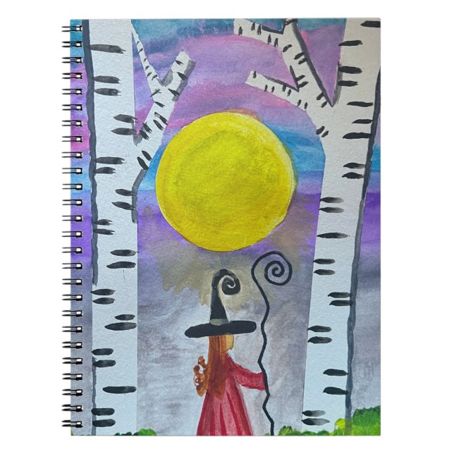 Cuaderno Muses bajo la Luz de la Luna (Frente)