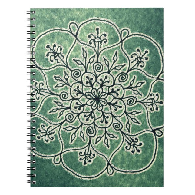Cuaderno Musgo de madera del sprite (Frente)