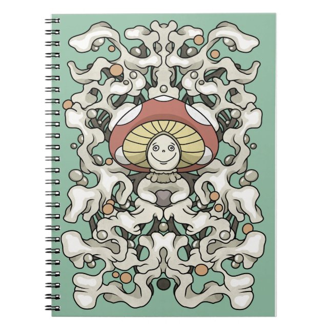 Cuaderno Mushroom notebook (Frente)