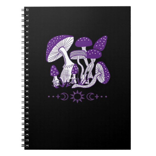 Cuaderno Mushroom Whimsigoth Vibes (Frente)