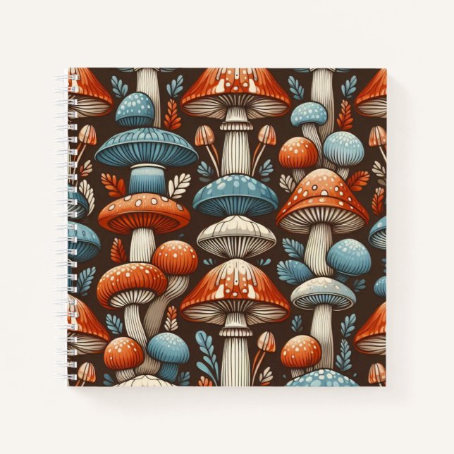 Cuaderno Mushrooms Americana (Anverso)