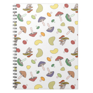 Cuaderno Mushrooms Pastel