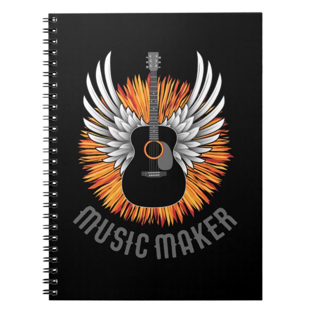 Cuaderno Music Maker (guitarrista) (Frente)
