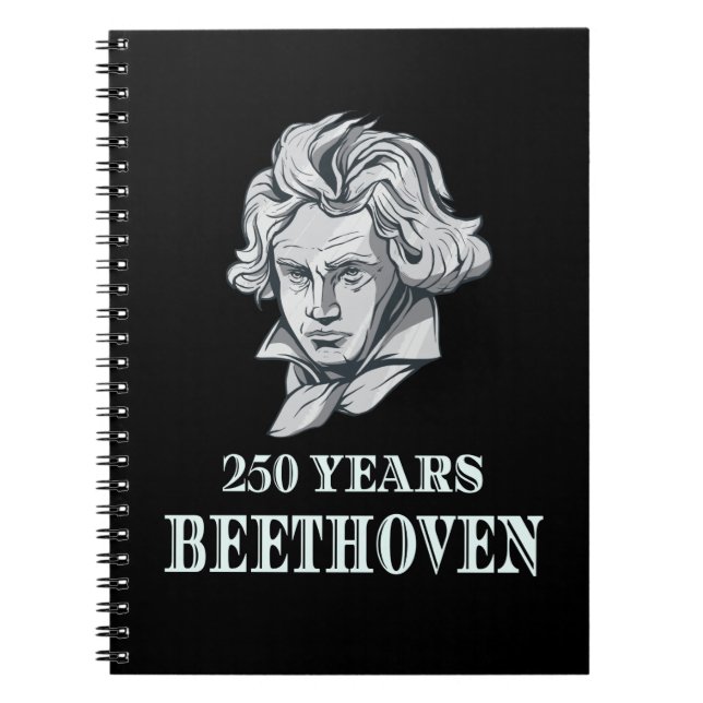 Cuaderno Música - 250 Años De Ludwig van Beethoven (Frente)