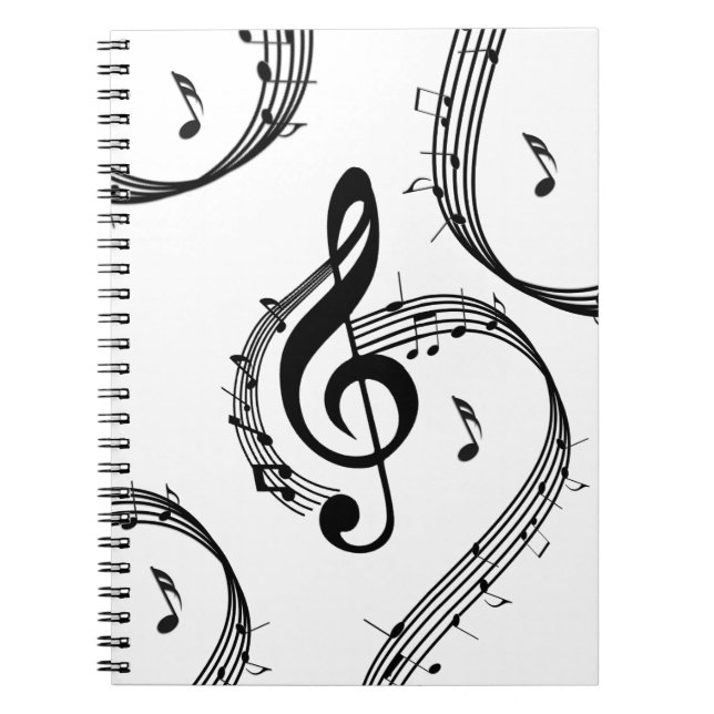 Cuaderno Música Climactic G Clef (Frente)