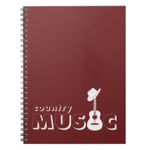 Cuaderno Música country