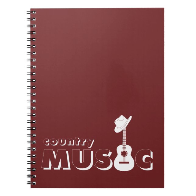 Cuaderno Música country (Frente)