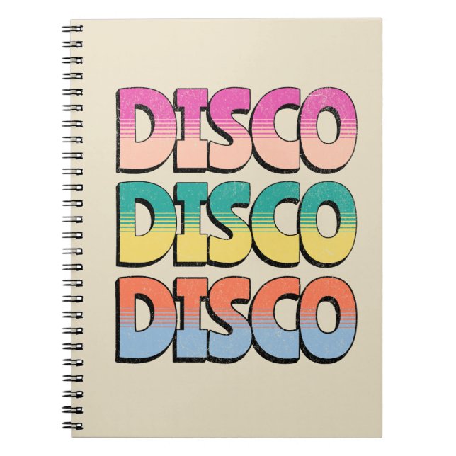 Cuaderno Música de disco (Frente)