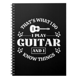Cuaderno Música de guitarra