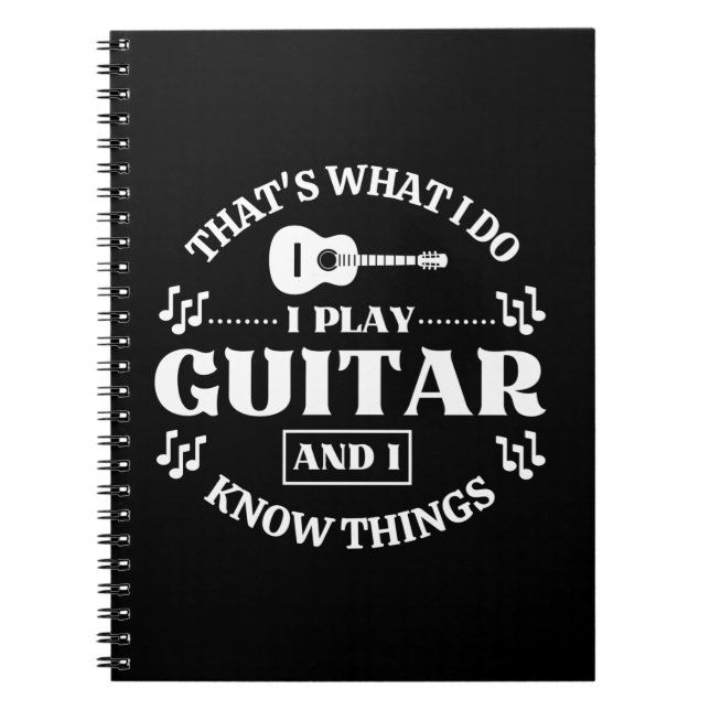 Cuaderno Música de guitarra (Frente)