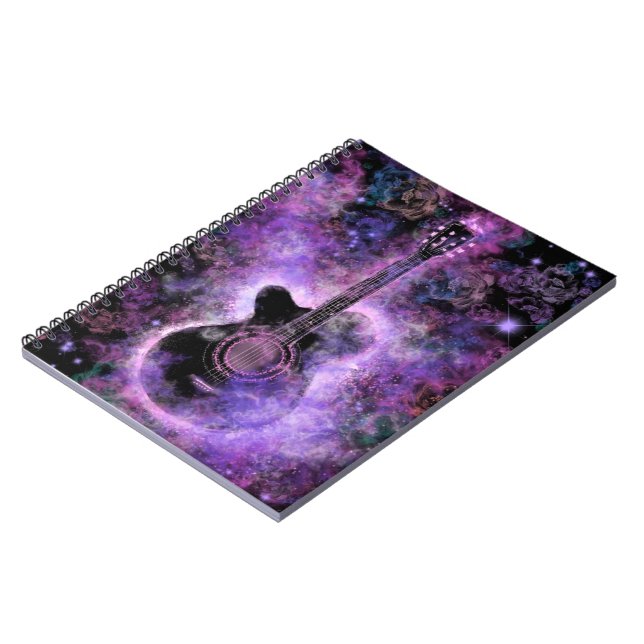 Cuaderno Música de guitarra romántica - Sonido mágico (Lado Izquierdo)