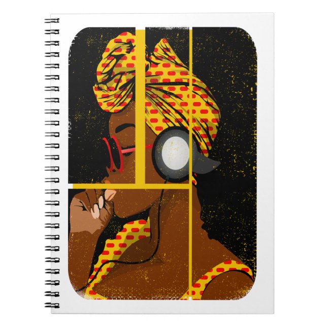 Cuaderno música de mujeres africanas (Frente)