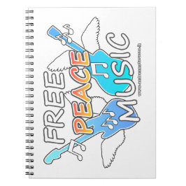 Cuaderno Música de paz libre