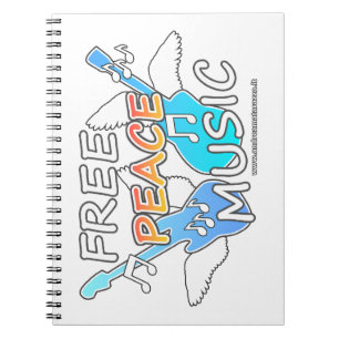 Cuaderno Música de paz libre