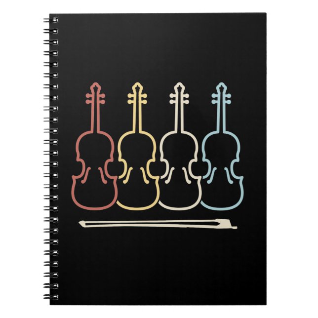 Cuaderno Música de violín (Frente)