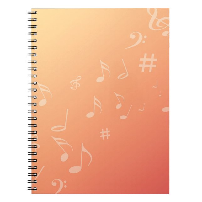 Cuaderno Música del melocotón (Frente)