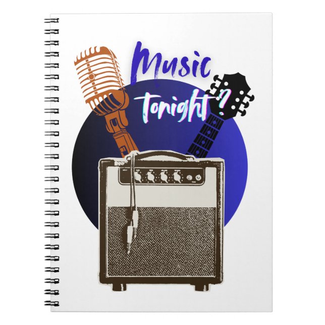 Cuaderno ¿Música Esta Noche? (Frente)