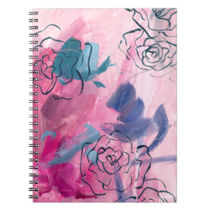 Cuaderno Música interior - Dibujo floral