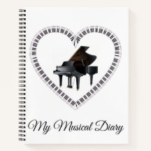 Cuaderno musical de piano
