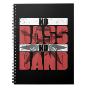 Cuaderno Músico Battend Gift Idea Bass Guitar