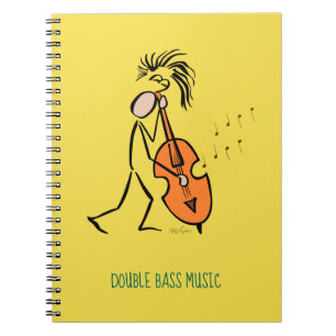 Cuaderno Músico de Jazz Doble Contrabass Player