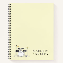 Cuaderno Músico de la banda de tambor