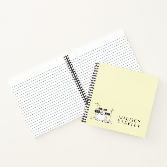 Cuaderno Músico de la banda de tambor (Interior)